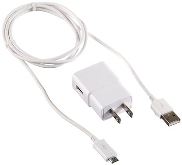 photo of a universal android phone charger