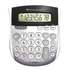 photo of a calculator