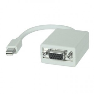photo of a Mac to VGA connector cable