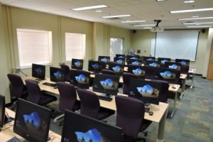 photo of the library classroom