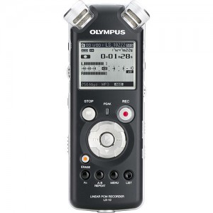 photo of a digital voice recorder